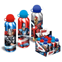 Avengers - Aluminium Trinkflaschen Sortiment, 500ml