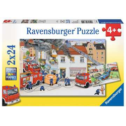 Bei der Feuerwehr - Puzzle - 2 x 24 Teile