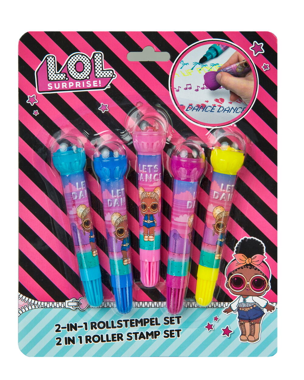 LOL Surprise - 2-in-1 Rollstempel Set