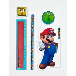 Super Mario - Schreibset, 5 -teilig