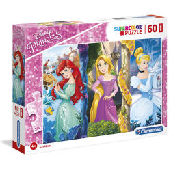 Clementoni 26416 - 60 Teile Puzzle Maxi - Princess