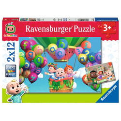 Cocomelon - Lernen und Spielen - Puzzle 2 x 12 Teile