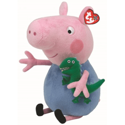 Ty 96231 - Plush figure Peppa Pig George - 32,5 cm