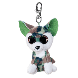 Wolf Woody - Plüschfigur Schlüsselanhänger - 8,5 cm