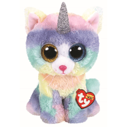 Ty 36454 - Heather Katze mit Horn - Beanie Boo - Plüsch - 25 cm