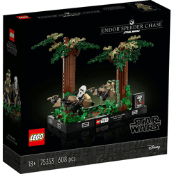 LEGO® 75353 - Star Wars™  Verfolgungsjagd auf Endor - Diorama (608 Teile)