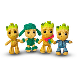 Marvel: Guardians of the Galaxy - Baby Groot PLüsch - Kollektion 4-fach sortiert, 30 cm