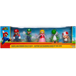 Super Mario - Mario and Friends - Sammelfiguren - 5-er Set