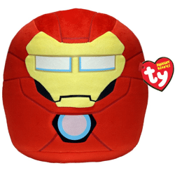 Ty 39253 - Marvel Iron Man - Squishy Beanie - Plüschkissen 25 cm