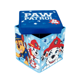 Paw Patrol - Storage stool - 30 x 30 x 30 cm