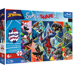 Marvel Spiderman - Junior Super Shape XL Puzzle 160 Teile
