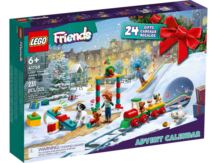 LEGO&reg; 41758 - Friends Adventskalender 2023 - Tierspielplatz (231 Teile)