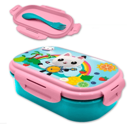 Gabby's Dollhouse - Lunch box with cutlery
