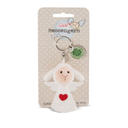 Engel mit Herz 7cm Beanbag Schlüsselanhänger mit Anhänger 