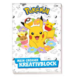Pokémon: Mein großer Kreativblock - Malblock