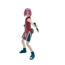 Naruto - Sakura play figure