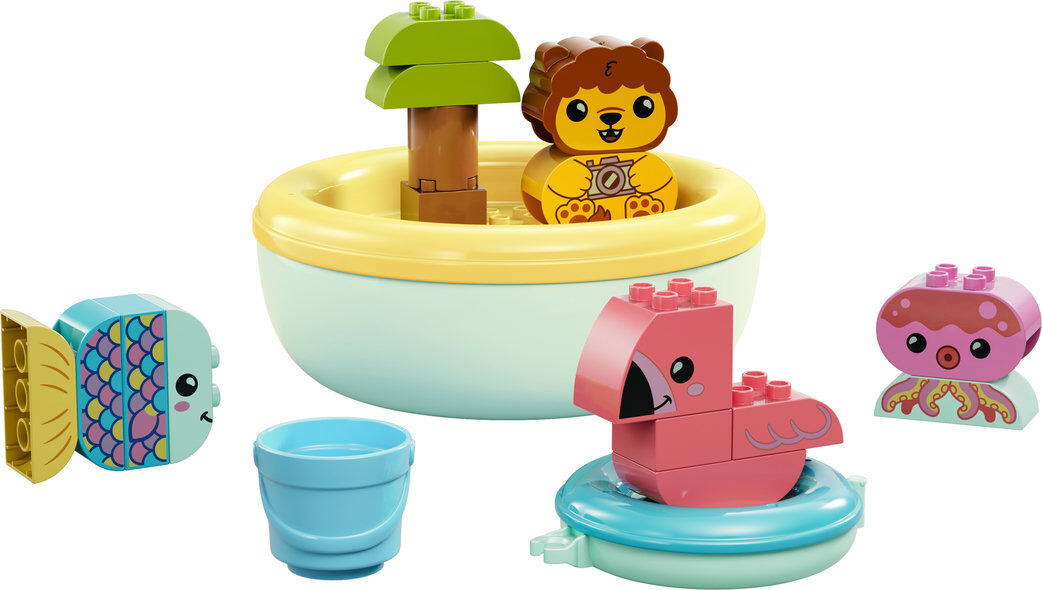 LEGO&reg; 10966 - DUPLO&reg; Badewannenspa&szlig;: Schwimmende Tierinsel (20 Teile)