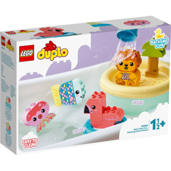 LEGO® 10966 - DUPLO® Badewannenspaß: Schwimmende Tierinsel (20 Teile)