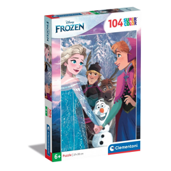 Clementoni 25742 - 104 Teile Puzzle Supercolor - Disney Frozen 2