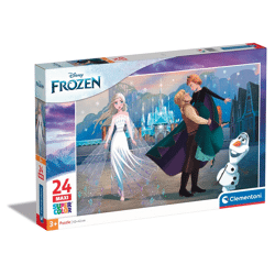Clementoni 24242 - 24 Teile Puzzle Maxi - Disney Frozen 2