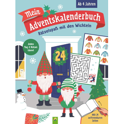 Mein Adventskalenderbuch Rätselspaß mit den Wichteln