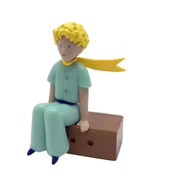 The Little Prince on the suitcase - collectible figure