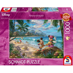 Disney - Mickey & Minnie in Hawaii, 1000 Teile - Puzzle