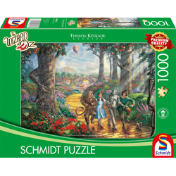 Warner - Wizard of Oz, Follow The YELLOW BRICK ROAD®, 1000 Teile - Puzzle