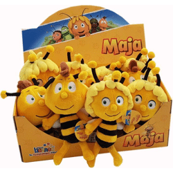 Biene Maja - Plüschfiguren 2-fach sortiert - Display