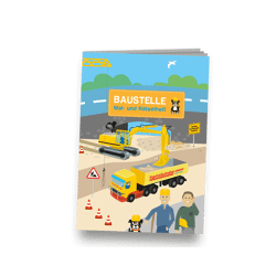 BAUSTELLE - kleines Mal- und Rätselheft