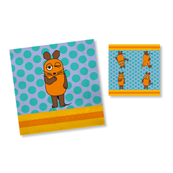 DIE MAUS - Servietten - 33 x 33 cm