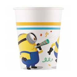 MINIONS RISE OF GRU  - 8 FSC Paper Cup   200ml