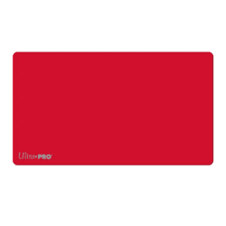 Red Solid Color Standard Gaming Playmat Mousepad