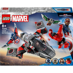 LEGO® 76292 Marvel Super Heroes™ - Showdown between Captain America and Red Hulk (223 pieces)