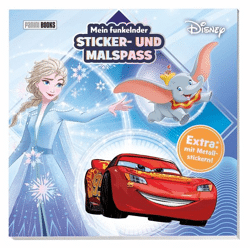 Disney: My sparkling sticker and coloring fun