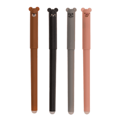 Radierbarer Stift - 4-fach sortiert im Display - 14 cm