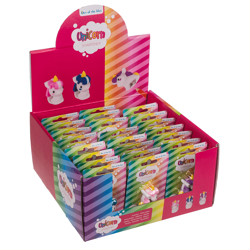 Einhorn Spitzer - 3-fach sortiert im Display - 4,5 cm