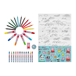 Peppa Pig - Malkiste, 44tlg