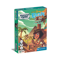 Clementoni 81115 - Escape Game: Schatzsuche im Alten Ägypten