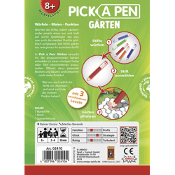 Amigo 02410 - Pick a Pen: Gärten - Familienspiel