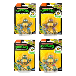 TMNT - Classic Mini Stretch-Figuren - 6 cm 