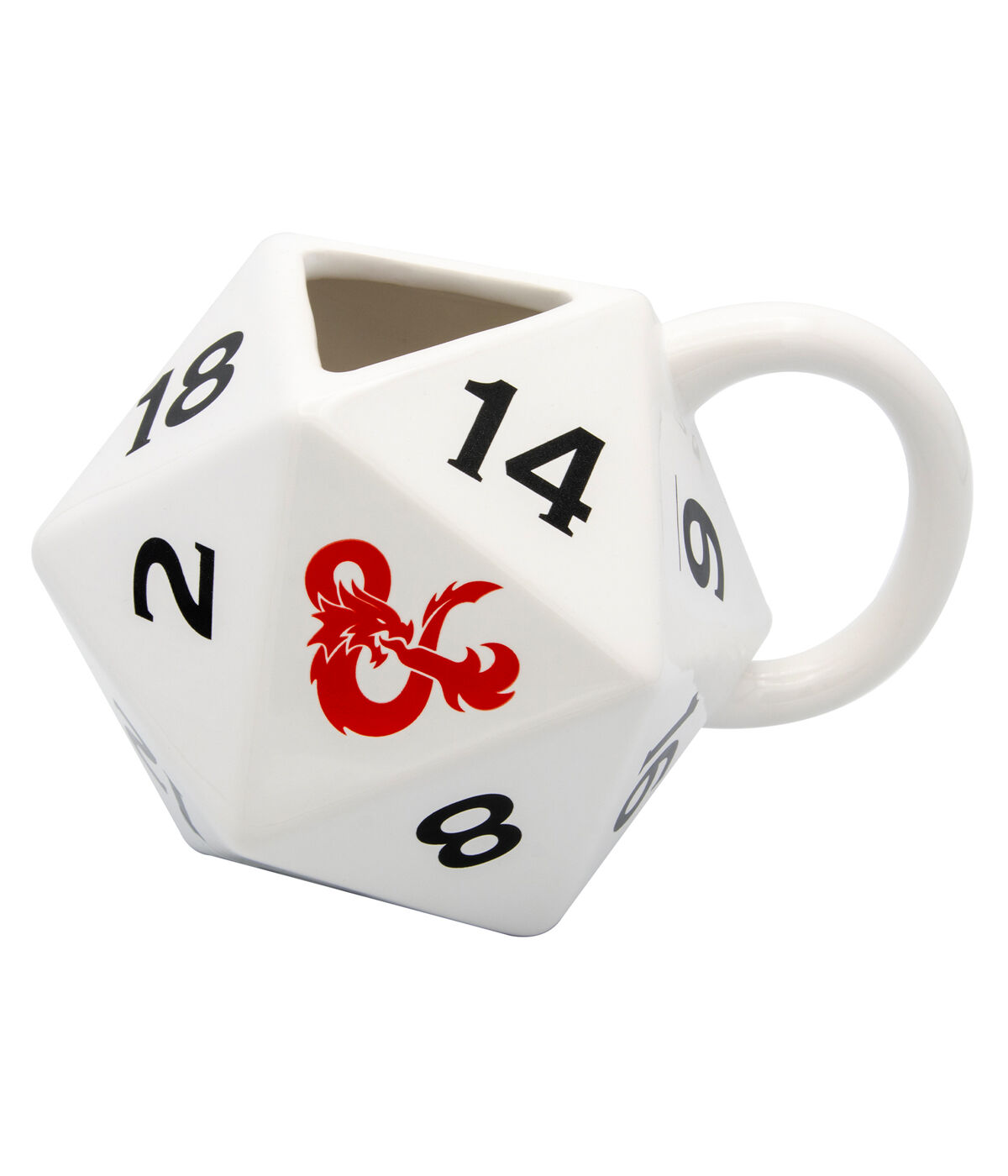 Dungeons & Dragons - D20 Dice 3D Keramiktasse