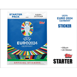 Topps UEFA EURO 2024 Sticker - Starter mit Album