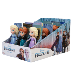 Disney Frozen / Eiskönigin - Mini Puppen Sortiment - 12er Display - 7 cm