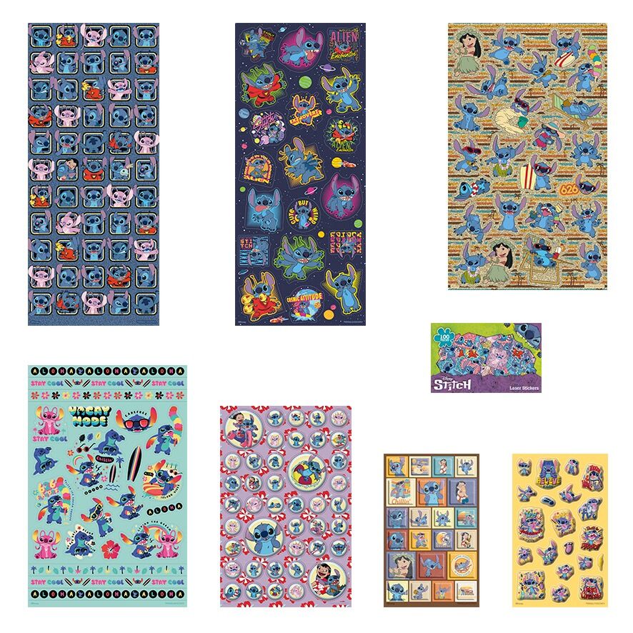 Disney Stitch - XL Super Stickerset