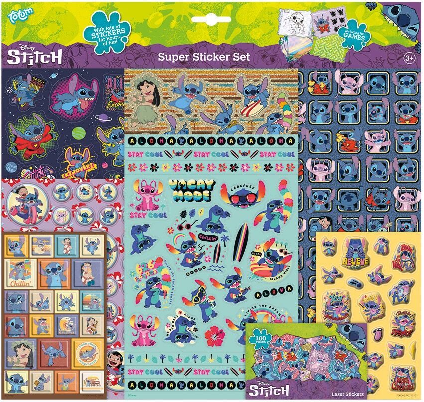 Disney Stitch - XL Super Stickerset