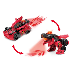 Switch & Go Dinos - Fire Mini T-Rex - 14 cm