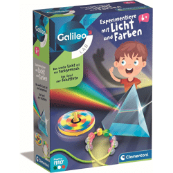 Experimentiere mit Licht und Farben