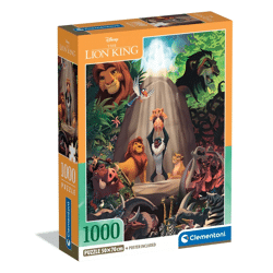 1000 Teile Puzzle Disney Compact - König der Löwen