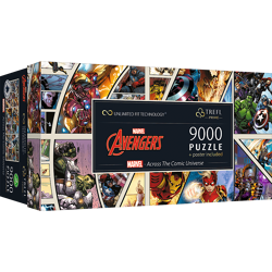 Marvel - Across The Comic Universe - UFT Puzzle 9000 Teile